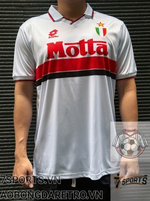 Áo Bóng Đá Retro AC Milan 1993 - Sân Khách