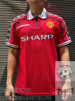 Áo Bóng Đá Retro Manchester United 1998 - Sân Nhà