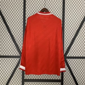 Áo Bóng Đá Retro Manchester United 1986 Dài Tay - Sân Nhà
