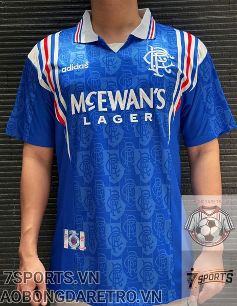 Áo Bóng Đá Retro Rangers 1996 - Sân Nhà