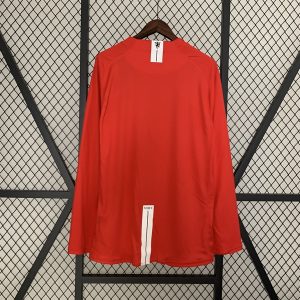 Áo Bóng Đá Retro Manchester United 2008 Dài Tay - Sân Nhà