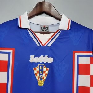 Áo Bóng Đá Retro Tuyển Croatia 1998 - Sân Nhà