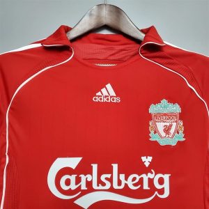 Áo Bóng Đá Retro Liverpool 2006 - Sân Nhà In Tên Gerrard Số 8