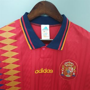 Áo Bóng Đá Retro Tuyển Tây Ban Nha 1994 - Sân Nhà