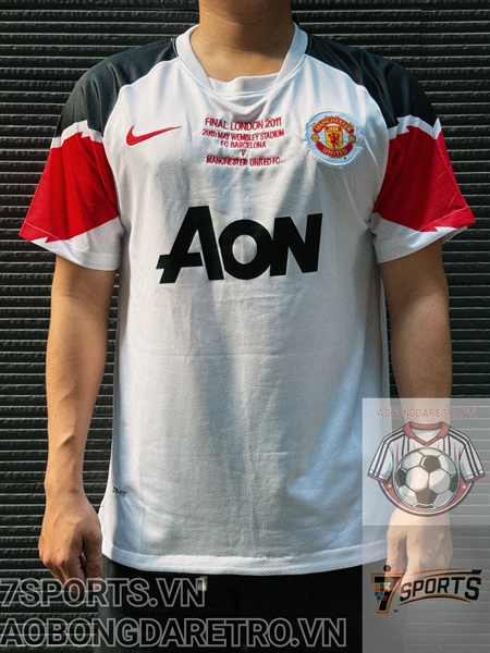 Áo Bóng Đá Retro Manchester United 2010 - Sân Khách