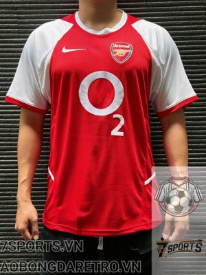 Áo Bóng Đá Retro Arsenal 2002 - Sân Nhà