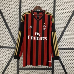 Áo Bóng Đá Retro AC Milan 2013 Dài Tay - Sân Nhà