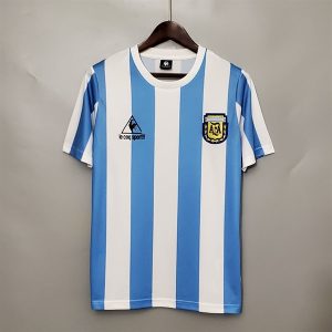 Áo Bóng Đá Retro Tuyển Argentina 1986 - Sân Nhà