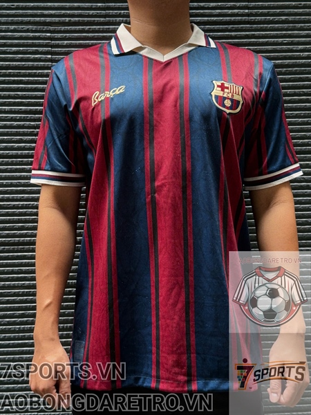 Áo Bóng Đá Retro Barcelona 2025 - Bản Kỷ Niệm 125 Năm