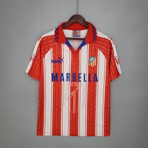 Áo Bóng Đá Retro Atletico Madrid 1995 - Sân Nhà