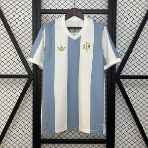 Áo Bóng Đá Retro Tuyển Argentina 2025 - Bản Kỷ Niệm 50 Năm