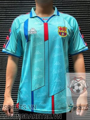 Áo Bóng Đá Retro Barcelona 1996 - Sân Khách