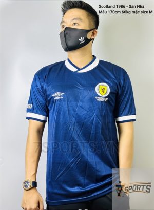 Áo Bóng Đá Retro Tuyển Scotland 1986 - Sân Nhà