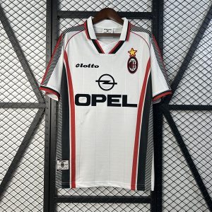 Áo Bóng Đá Retro AC Milan 1998 - Sân Khách