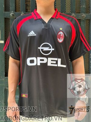 Áo Bóng Đá Retro AC Milan 2000 - Sân Khách Thứ 3