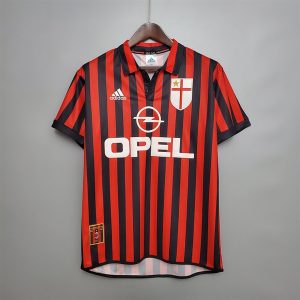 Áo Bóng Đá Retro AC Milan 1999 - Sân Nhà
