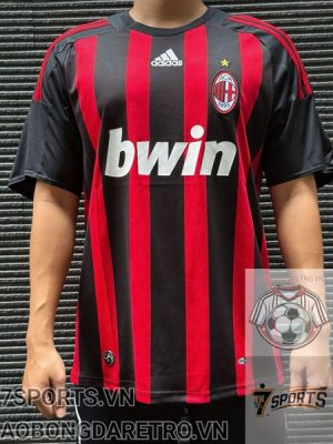 Áo Bóng Đá Retro AC Milan 2008 - Sân Nhà