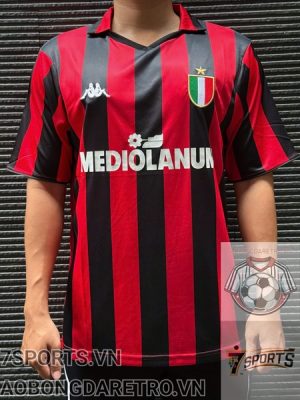 Áo Bóng Đá Retro AC Milan 1988 - Sân Nhà