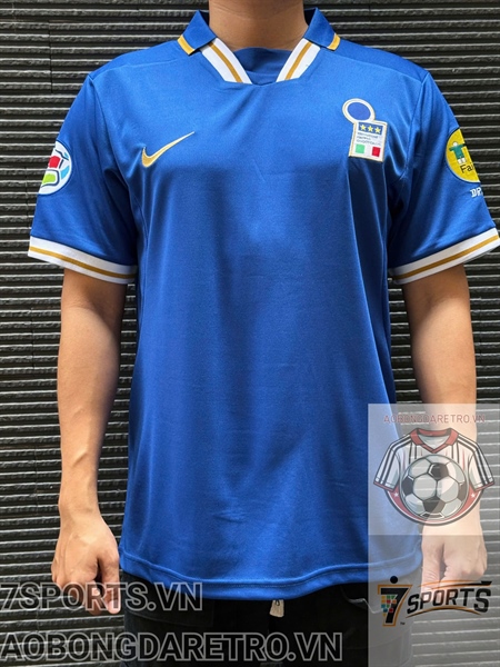 Áo Bóng Đá Retro Tuyển Ý 1996 - Sân Nhà Áo Bóng Đá Retro Tuyển Ý 1996 - Sân Nhà