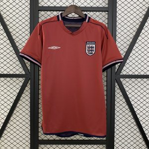 Áo Bóng Đá Retro Tuyển Anh 2002 - Sân Khách