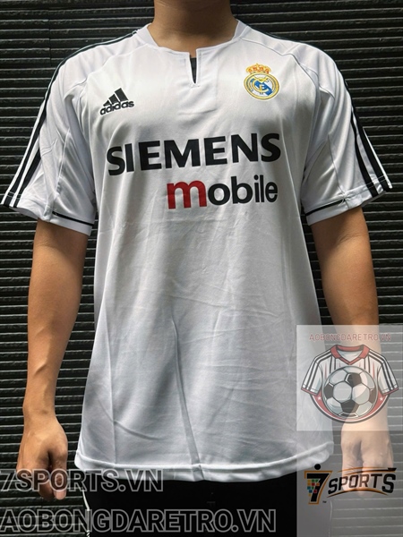 Áo Bóng Đá Retro Real Madrid 2003 - Sân Nhà Áo Bóng Đá Retro Real Madrid 2003 - Sân Nhà