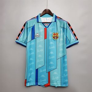 Áo Bóng Đá Retro Barcelona 1996 - Sân Khách