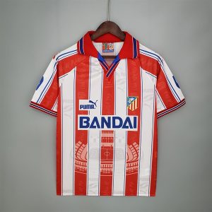 Áo Bóng Đá Retro Atletico Madrid 1996 - Sân Nhà