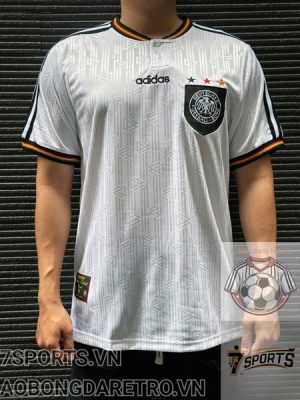 Áo Bóng Đá Retro Tuyển Đức 1996 - Sân Nhà