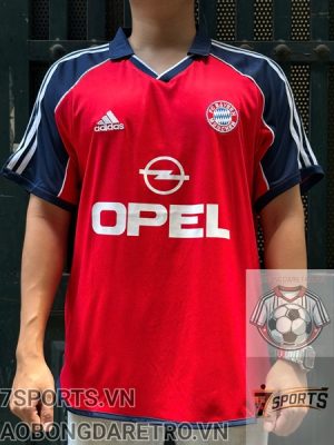 Áo Bóng Đá Retro Bayern Munich 2000 - Sân Nhà
