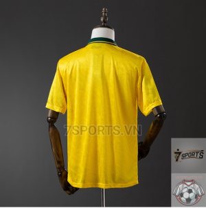 Áo Bóng Đá Retro Tuyển Brazil 1991 - Sân Nhà Áo Bóng Đá Retro Tuyển Brazil 1991 - Sân Nhà