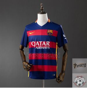 Áo Bóng Đá Retro Barcelona 15/16 - Sân Nhà Áo Bóng Đá Retro Barcelona 15/16 - Sân Nhà