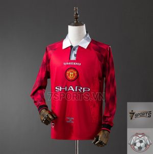 Áo Bóng Đá Retro Dài Tay Manchester United 96/97 - Sân Nhà Áo Bóng Đá Retro Dài Tay Manchester United 96/97 - Sân Nhà