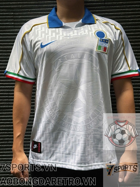 Áo Bóng Đá Retro Tuyển Ý 1995 - Sân Khách