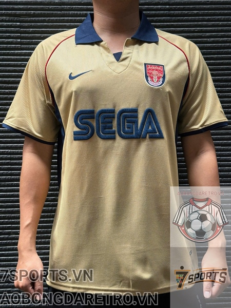 Áo Bóng Đá Retro Arsenal 2001/02 - Sân Khách