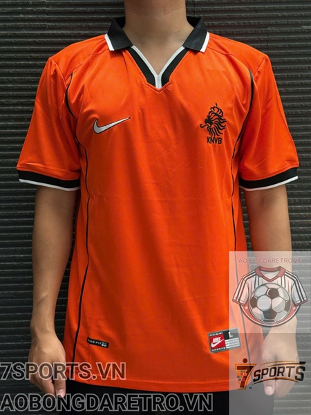 Áo Bóng Đá Retro Tuyển Hà Lan 1998 - Sân Nhà