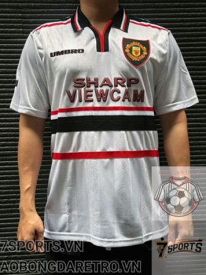 Áo Bóng Đá Retro Manchester United 1998/99 - Sân Khách Áo Bóng Đá Retro Manchester United 1998/99 - Sân Khách
