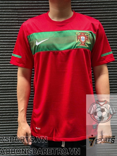 Áo Bóng Đá Retro Tuyển Bồ Đào Nha 2010 - Sân Nhà