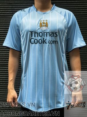 Áo Bóng Đá Retro Manchester City 2007/08 - Sân Nhà Áo Bóng Đá Retro Manchester City 2007/08 - Sân Nhà