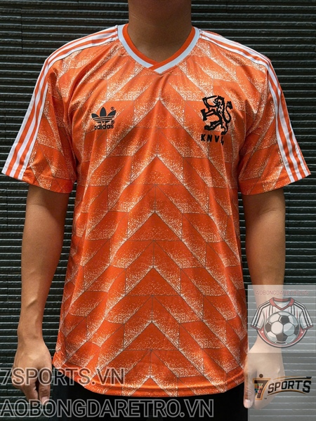 Áo Bóng Đá Retro Tuyển Hà Lan 1988 - Sân Nhà